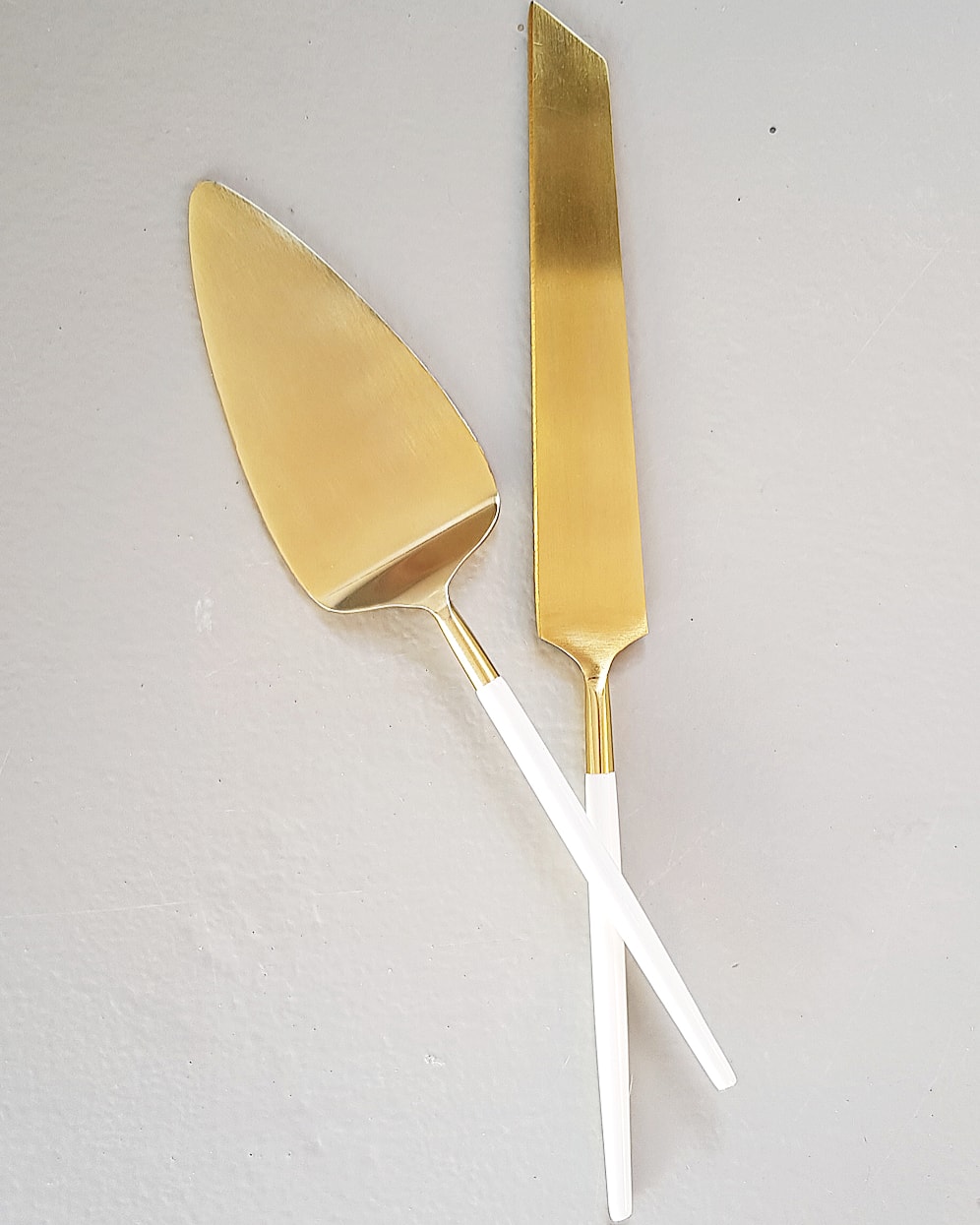 Art Decor Gold Cake Server Set